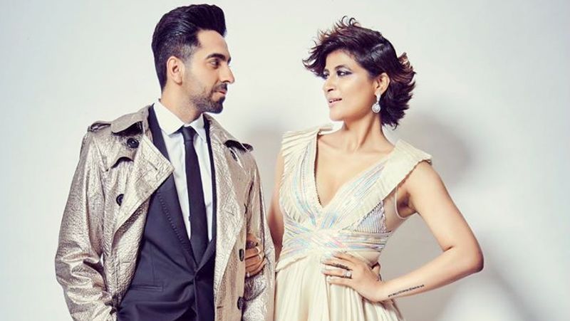 Ayushmann khurana And Tahira kashyap Kiss lip to lip give wishes of christmas KPY