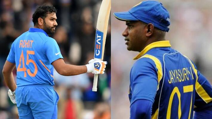 rohit sharma breaks 22 years old sanath jayasuriya record rohit sharma breaks 22 years old sanath jayasuriya record