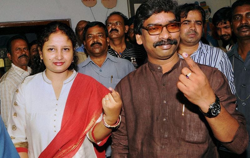 jharkhand election results 2019 hemant soren wife kalpana soren and family intresting facts kpt