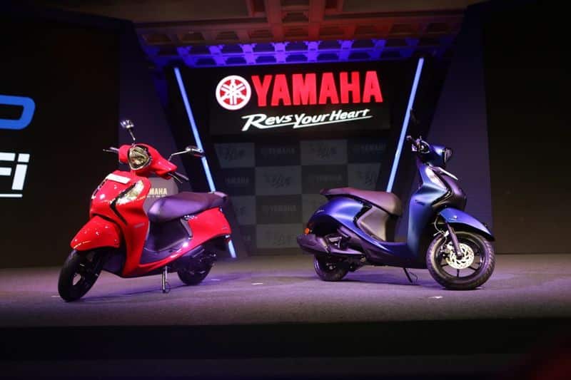 Yamaha motor India launch Fascino 125 FI scooter