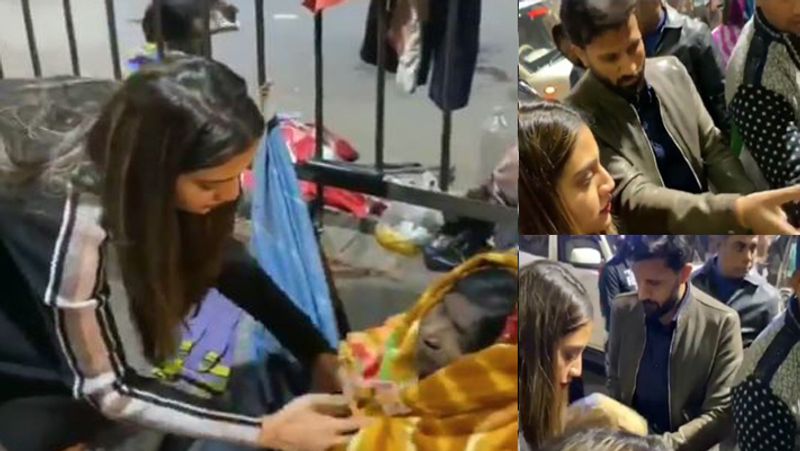nusrat jahan distributes blanket underprivileged KPJ