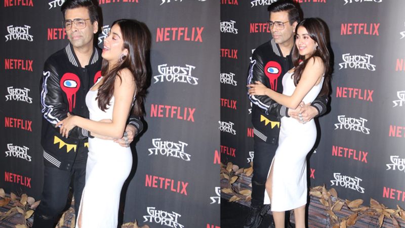 Janhvi Kapoor Upcoming Webseries Ghost Stories event actress in Arms of karan johar KPY