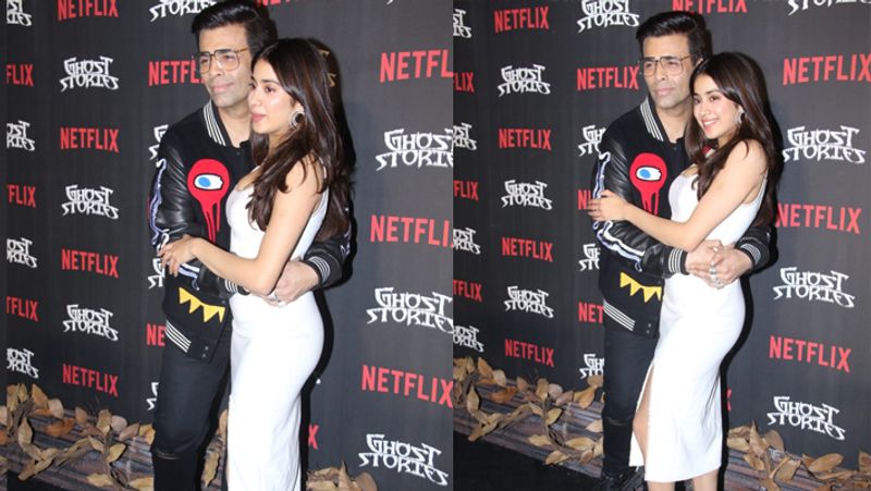 Janhvi Kapoor Upcoming Webseries Ghost Stories event actress in Arms of karan johar KPY