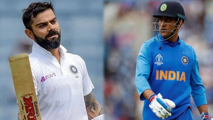 dhoni, kohli named as the test and ODI captains of the decade dhoni, kohli named as the test and ODI captains of the decade