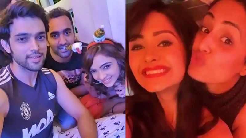 Hina khan and Ankita Lokhande Celebrate Christmas Party KPG