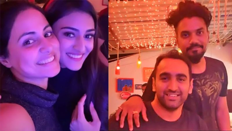 Hina khan and Ankita Lokhande Celebrate Christmas Party KPG
