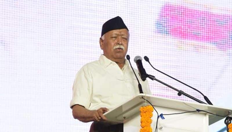 RSS chief Mohan Bhagawat considers entire Indian population as Hindu society