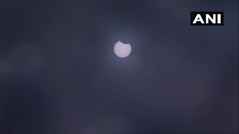photos of Solar eclipse in india news and update KPP