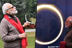 PM Modi fails to witness solar eclipse, but catches glimpse of it through live stream from Kerala