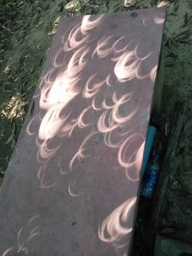 வளைய வளையங்களாக தோன்றிய காட்சி