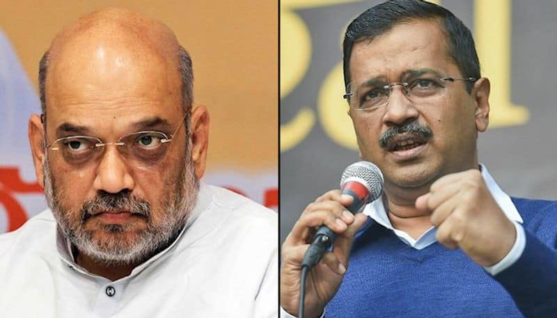 Fiery Amit Shah rips apart Delhi CM Arvind Kejriwal for taking credits for Modi's works