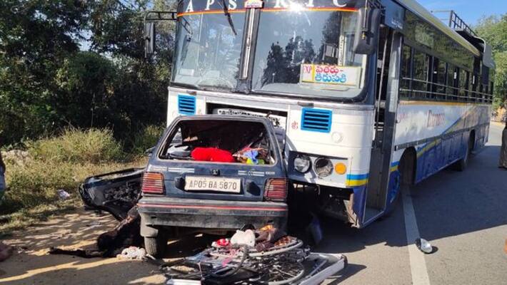 road accident at chittoor district road accident at chittoor district