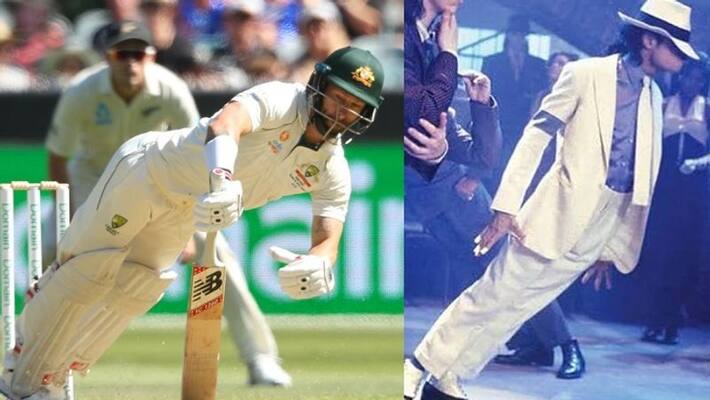 Matthew wade did pop singer michael jackson dance action during Australia vs new Zealand test Matthew wade did pop singer michael jackson dance action during Australia vs new Zealand test