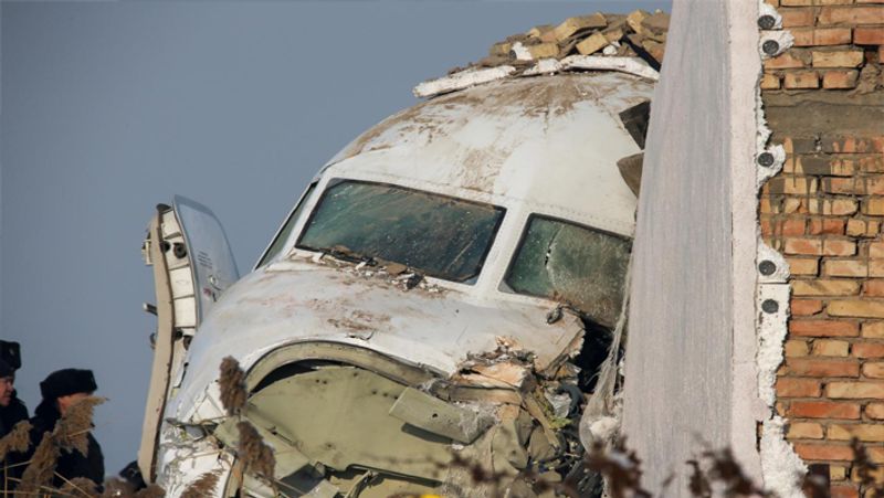 Horrific photos of kazakhstan plane crash kph