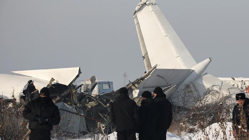 Horrific photos of kazakhstan plane crash kph