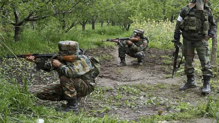 Two terrorists killed in Kulgam encounter pwt Two terrorists killed in Kulgam encounter pwt