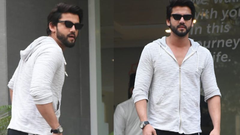 Salman Khan 3 year old nephew ahil sharma visits to see younger sister KPJ