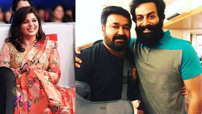 supriya about prithviraj and mohanlal supriya about prithviraj and mohanlal