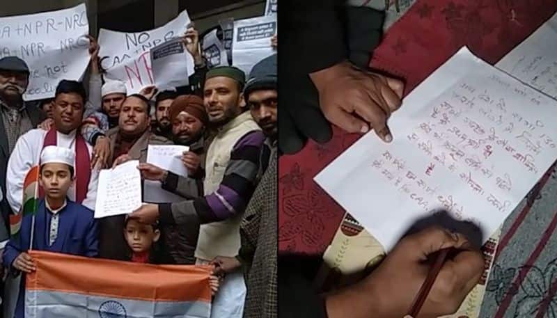 People write letter to PM Modi in blood; BJP calls them paid actors of Congress