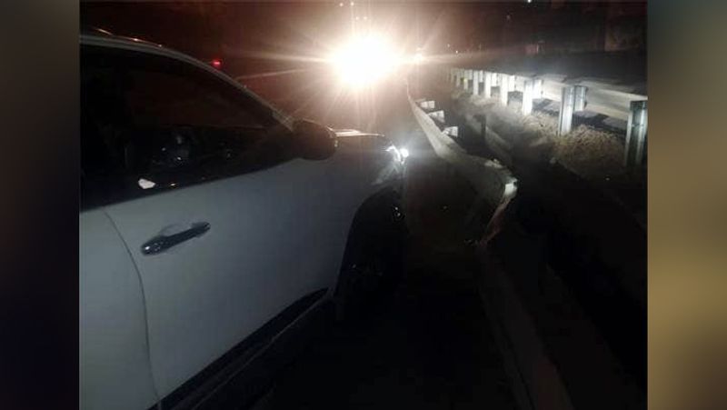 Sapna chaudhary car got damaged badly it was an accident in gurugram KPY