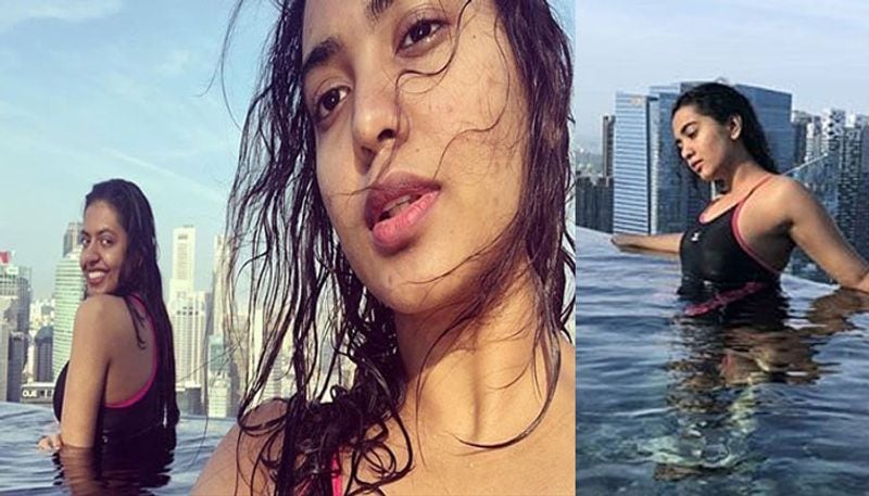 actor rajasekhar daughters shivani and shivathmika enjoying their vacation in bikinis