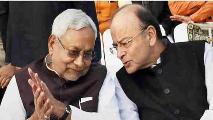 cm nitish kept the promise and unveiled the statue of arun jaitley on his birth anniversary cm nitish kept the promise and unveiled the statue of arun jaitley on his birth anniversary