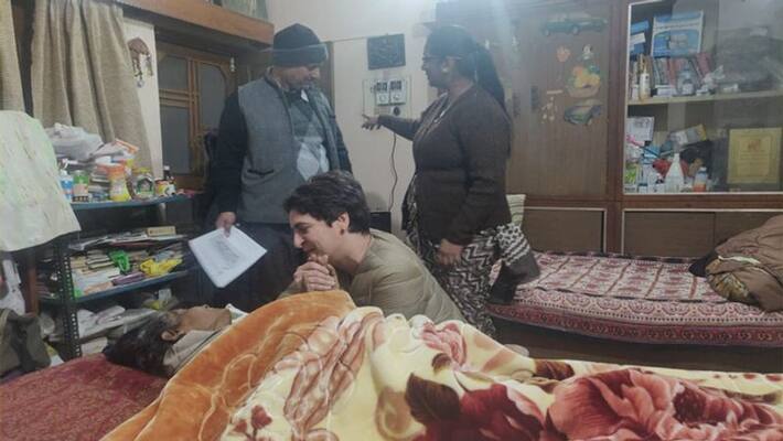 I was cornered, strangled, pushed by UP police, blaming by Priyanka Gandhi I was cornered, strangled, pushed by UP police, blaming by Priyanka Gandhi