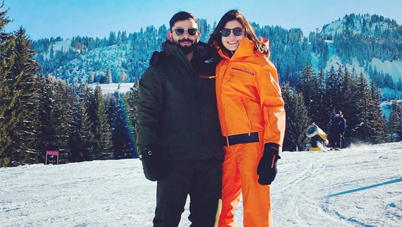Anushka Sharma And Virat Kohli Enjoying holidays in switzerland may celebrate new year 2020 KPY