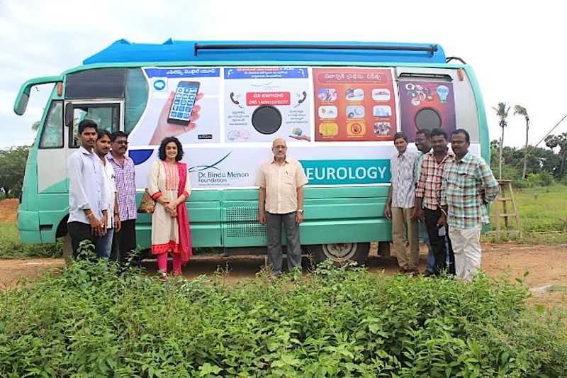 lady Neurologist carrying Her Services on wheels to villages kpt
