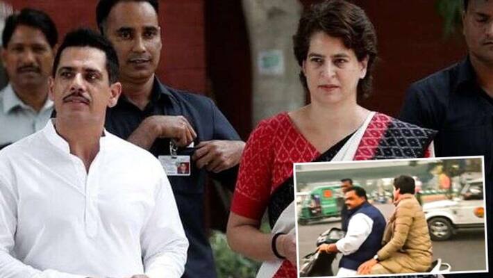 robert vadra supports priyanka gandhi after allegations on up police KPU robert vadra supports priyanka gandhi after allegations on up police KPU