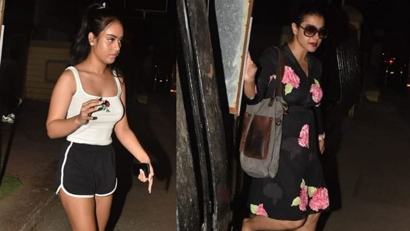 Kajol Nysa Devgn stylish mother daughter duo in city KPJ