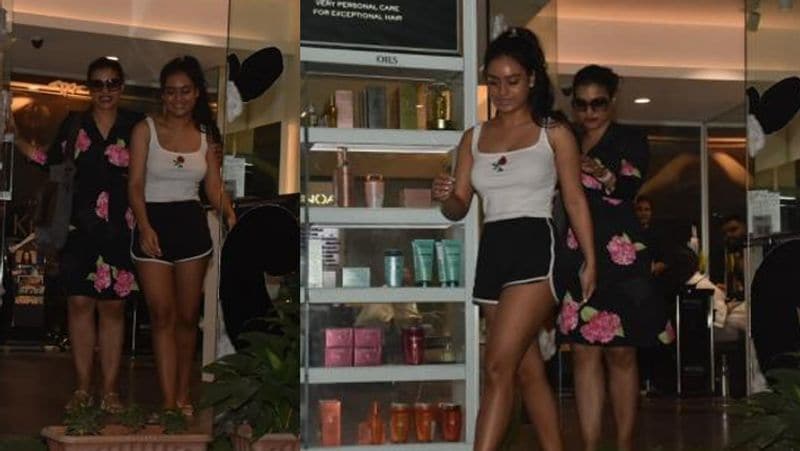 Kajol Nysa Devgn stylish mother daughter duo in city KPJ