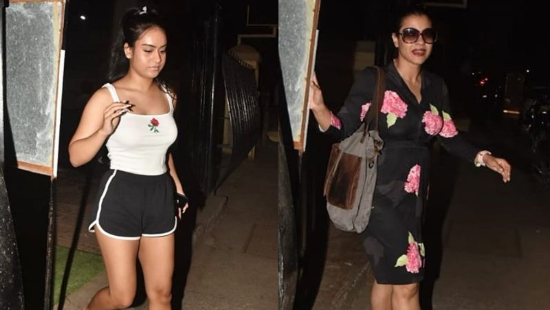 Kajol Nysa Devgn stylish mother daughter duo in city KPJ