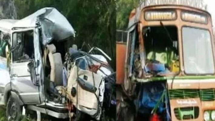 trichy car-lorry accident...2 people kills trichy car-lorry accident...2 people kills