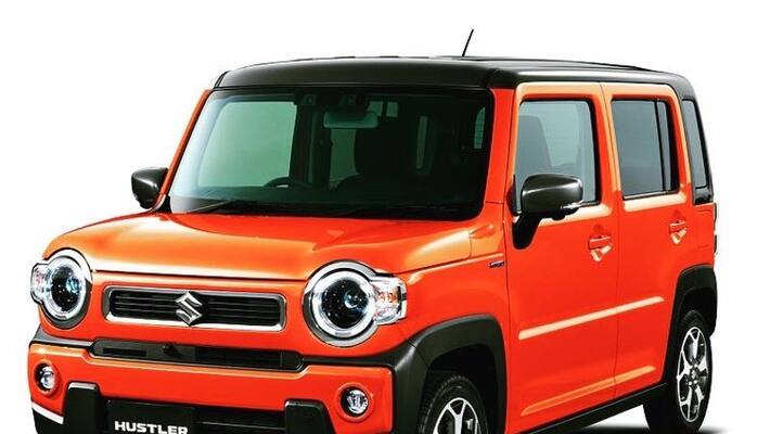 Suzuki unveil Hustler small car in Tokyo motor show Suzuki unveil Hustler small car in Tokyo motor show