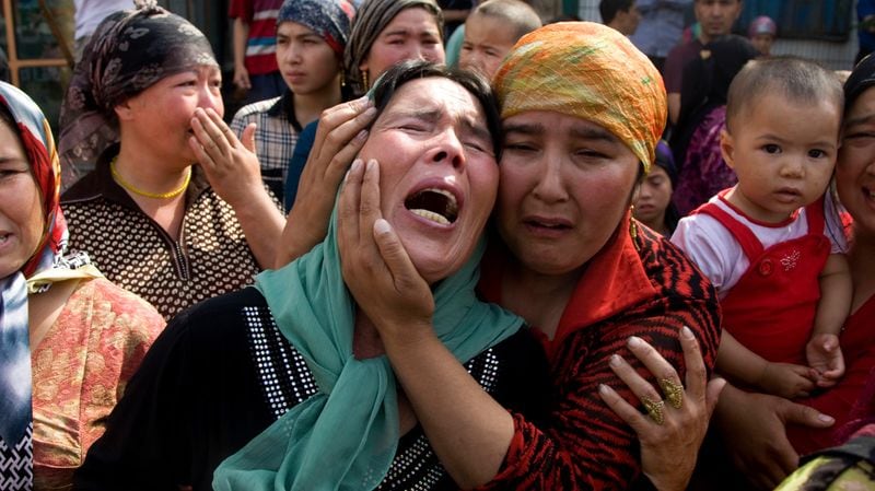 activists told uighur muslim women mass pysical harassted by chinese men to promote ethnic unity program kpt