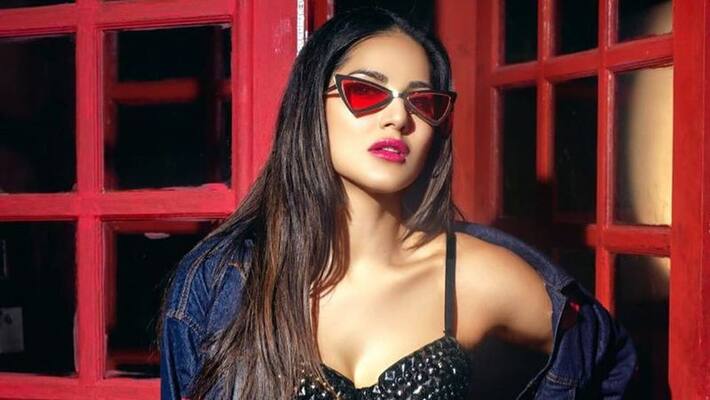 Sunny leone Handcuff Challenge video viral on social media Sunny leone Handcuff Challenge video viral on social media