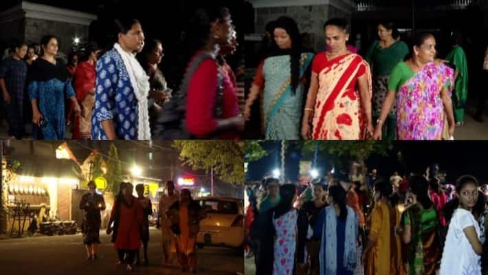 Kerala govt organises 'night-walk' for women on occasion of Nirbhaya's death anniversary Kerala govt organises 'night-walk' for women on occasion of Nirbhaya's death anniversary