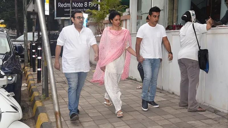 Kushal Punjabi prayer meet Wife Audrey Dolhen and tv celebs attend KPJ