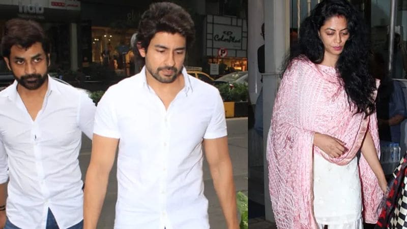 Kushal Punjabi prayer meet Wife Audrey Dolhen and tv celebs attend KPJ