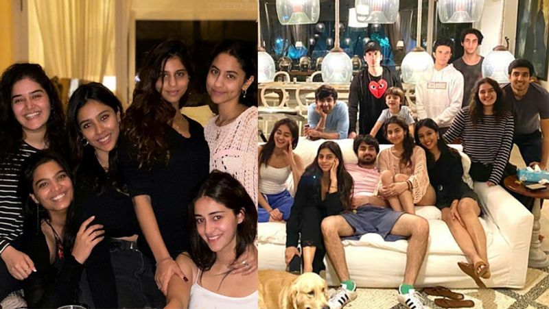 Suhana khan AbRam Khan party with friends at Alibag KPJ