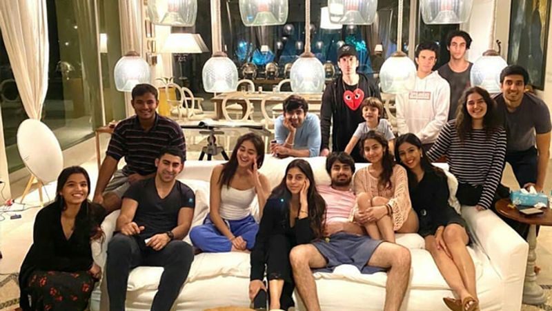 Suhana khan AbRam Khan party with friends at Alibag KPJ