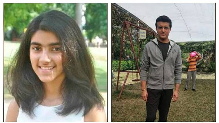 Sana Ganguly daughter of Sourav Ganguly has become Covid positive RTB Sana Ganguly daughter of Sourav Ganguly has become Covid positive RTB
