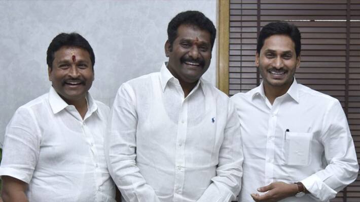TDP MLA Maddali Giri praises cm ys jagan over english medium TDP MLA Maddali Giri praises cm ys jagan over english medium