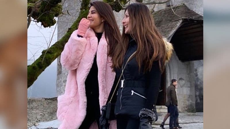 Priyanka Chopra Nick Jonas Soak In Ocean Waves Anushka Sharma Virat Kohli Swiss vacay KPJ