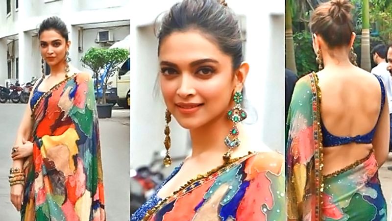 Deepika Padukone Stunning Look in Saree KPG