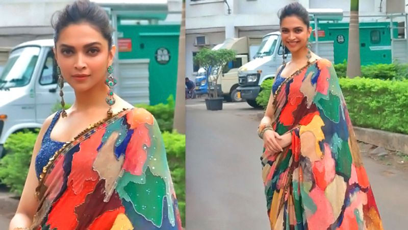 Deepika Padukone Stunning Look in Saree KPG