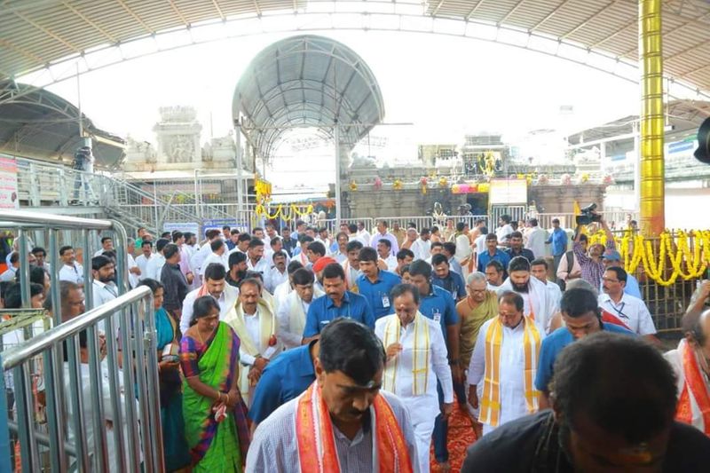 telangana cm kcr vemulawada tour photo gallery