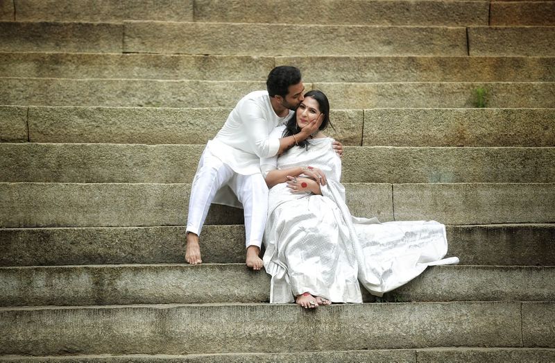 Kannada actor Srii murali and wife vidya 20th love anniversary photo gallery