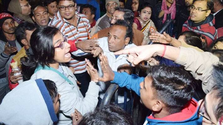 JU professor accused BJP workers attacked near campus kpm JU professor accused BJP workers attacked near campus kpm